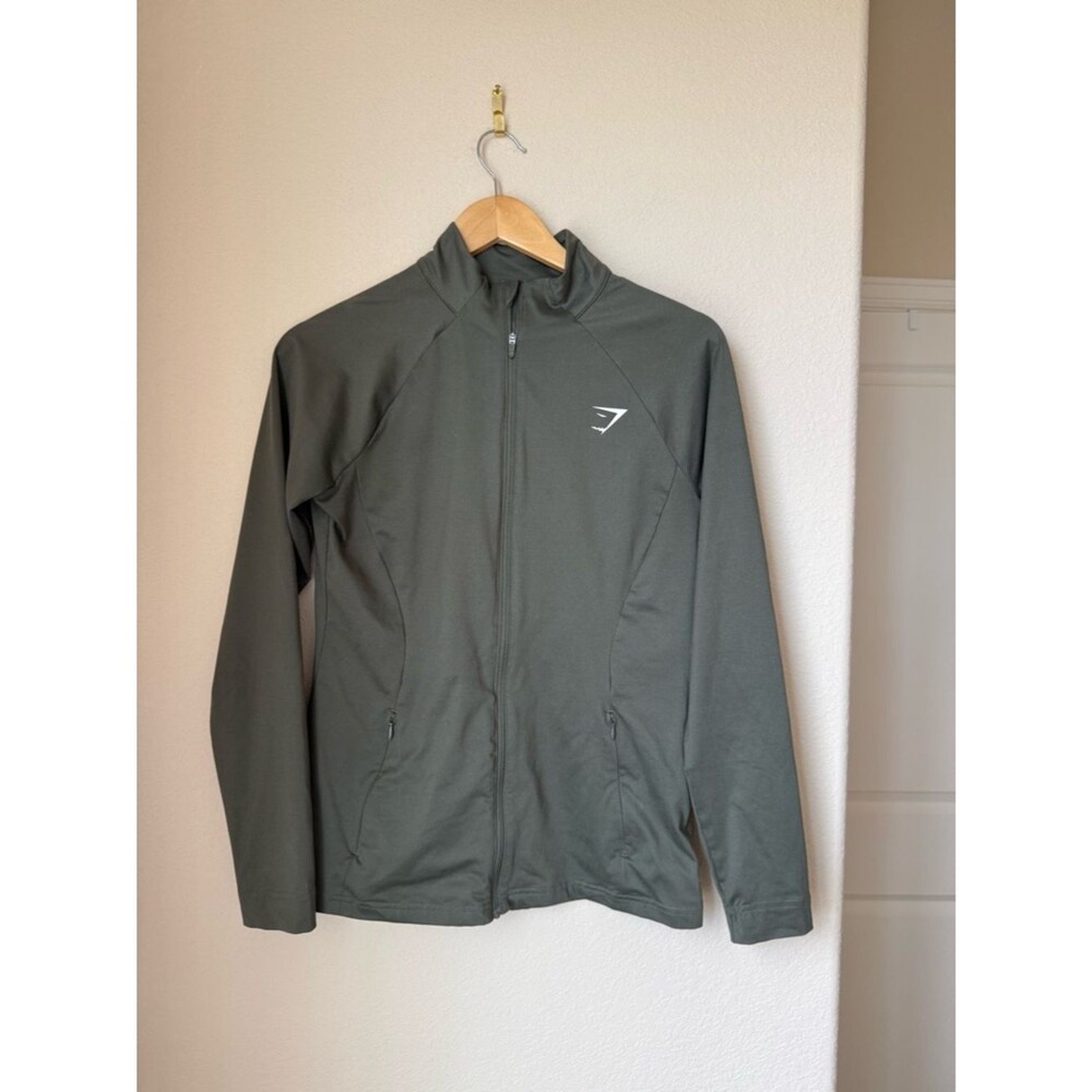 Gymshark Green Training Jacket Size Medium